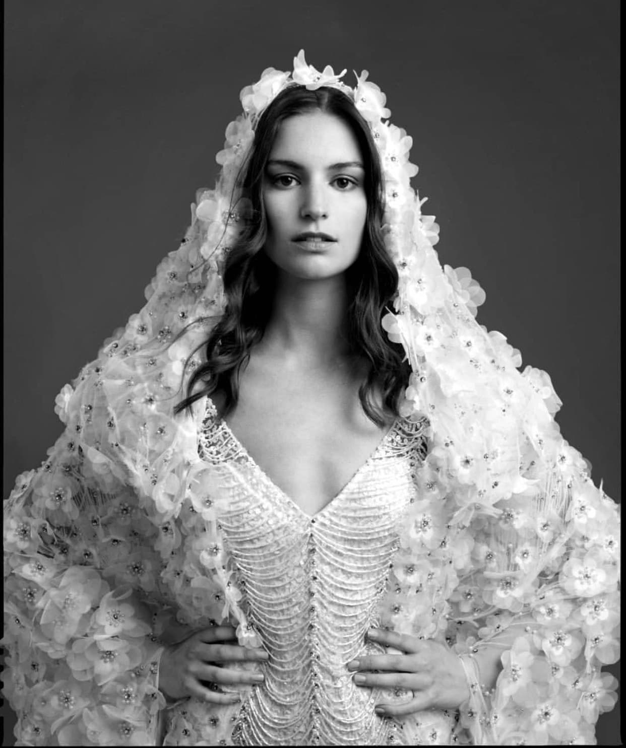 Occasion hair styled by Hakim Elhocine Hair Couture for the runway