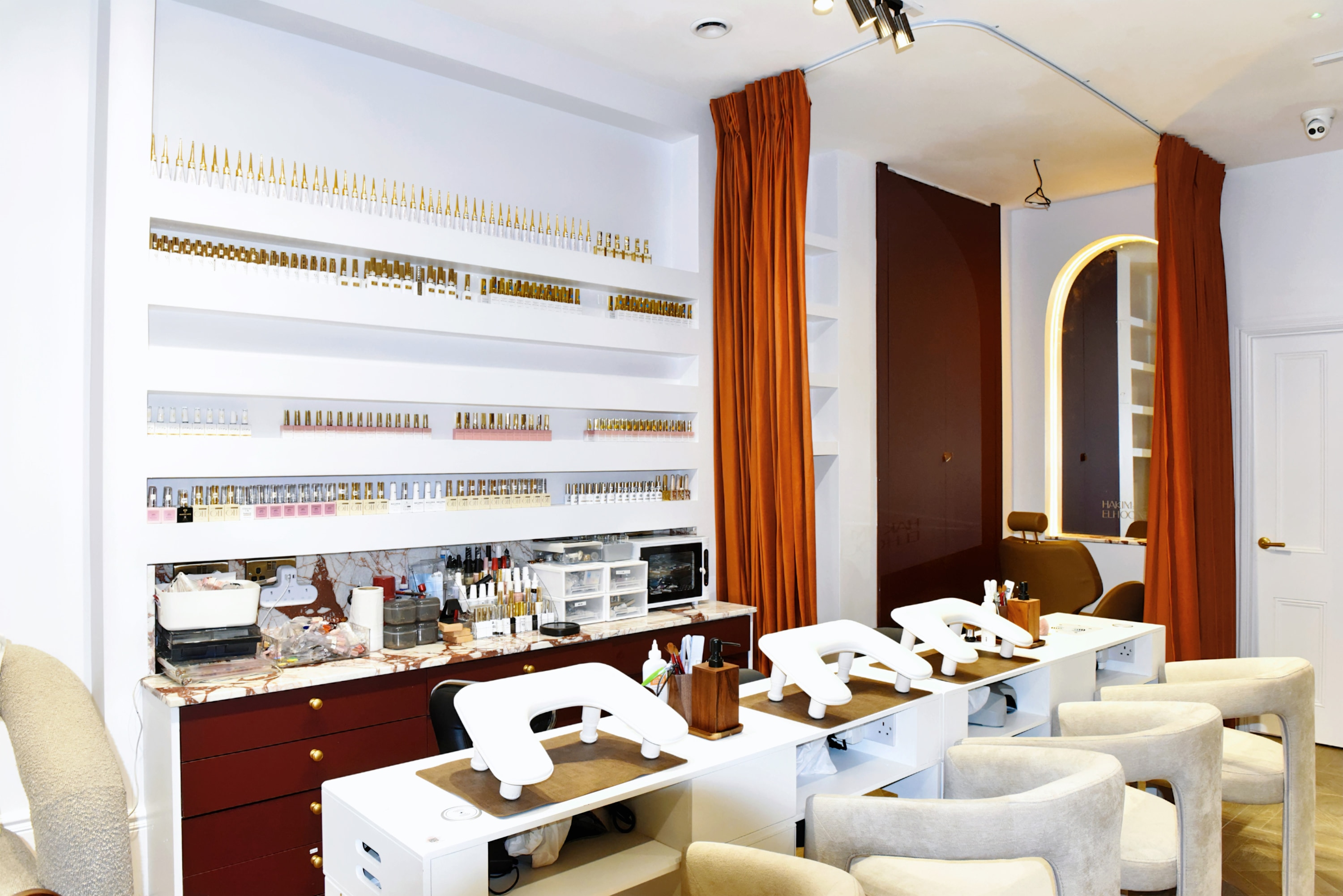 The Bond Street Nail Atelier at 11 Blenheim Street, Mayfair